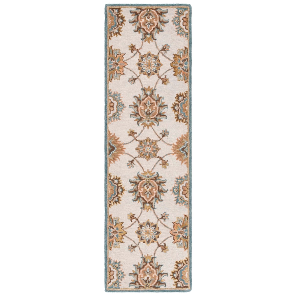 SAFAVIEH Handmade Heritage Candy Shop Traditional Wool Rug