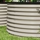preview thumbnail 18 of 25, Outsunny Galvanized Raised Garden Bed Set of 2, Planters for Outdoor Plants with Safety Edging, Easy-to-assemble Stock Tanks