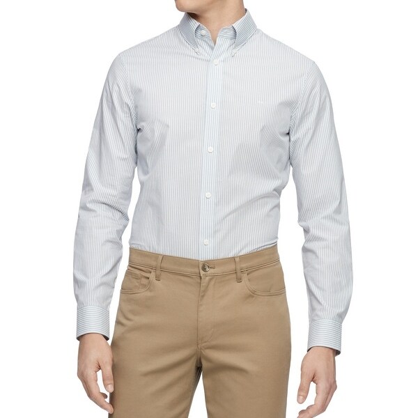 calvin klein men's dress shirts