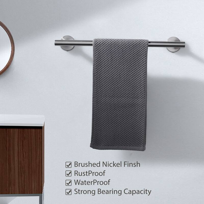 WOWOW Mutiple length Wall Mounted Stainless Steel Towel Bar