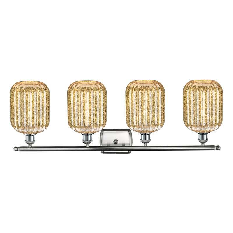 Innovations Lighting Endless Possibilities Ballston - Preston - 4 Light 37" Jar Shade Bath Vanity Light