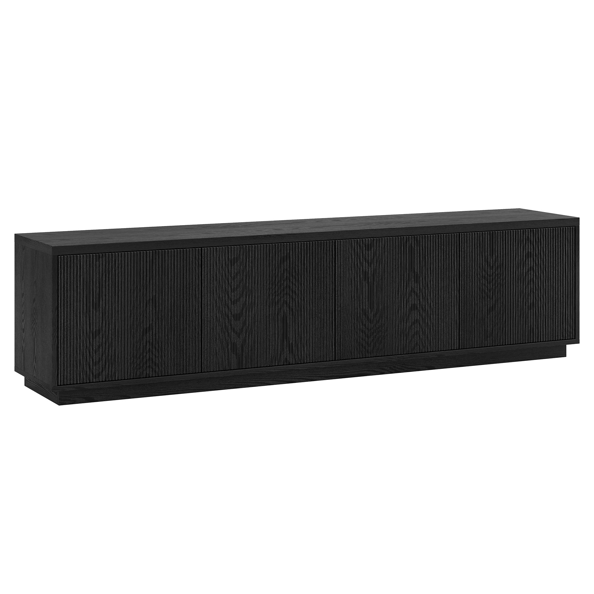 Hanson Rectangular Fluted TV Stand for TV's up to 85"