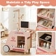 preview thumbnail 16 of 18, Costway Wooden Doctor Playset with Cart Toy Accessories for Toddlers - See Details