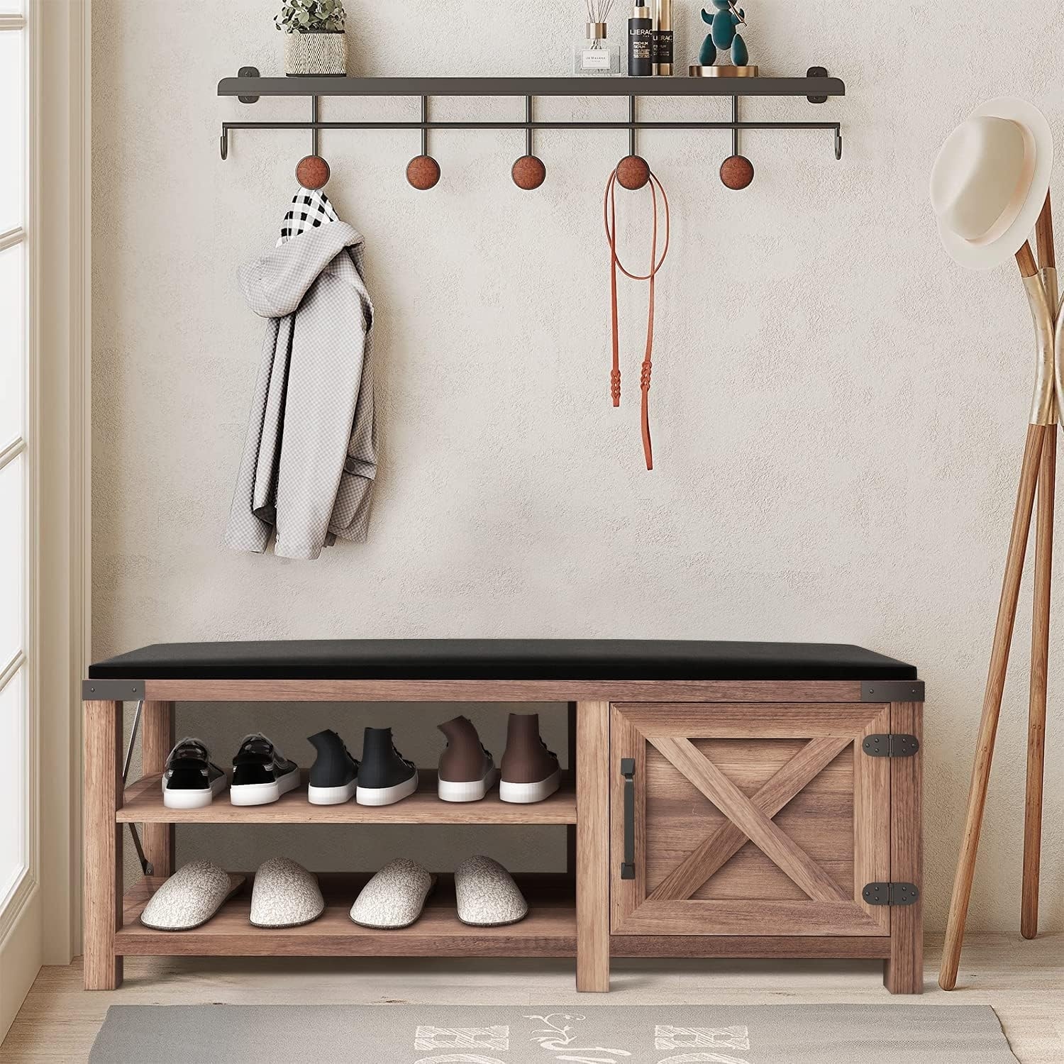 Bed bath and beyond shoe outlet bench