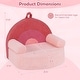 preview thumbnail 3 of 8, Gymax Kids Couch Toddler Foam Sofa w/ Soft & Machine-Washable Teddy