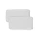 preview thumbnail 14 of 38, BreathableBaby All-in-One Fitted Sheet & Waterproof Cover for 33" x 15" Bassinet Mattress (2-Pack) Gray