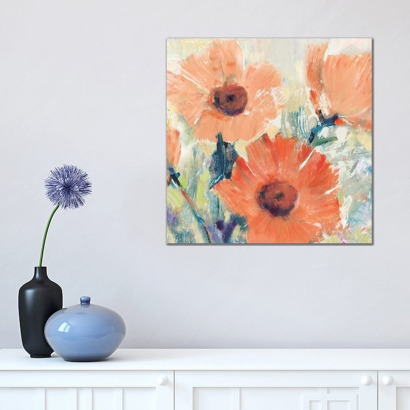 iCanvas "Flowers in Bloom I" by Tim OToole Canvas Print - 18x18x1.5