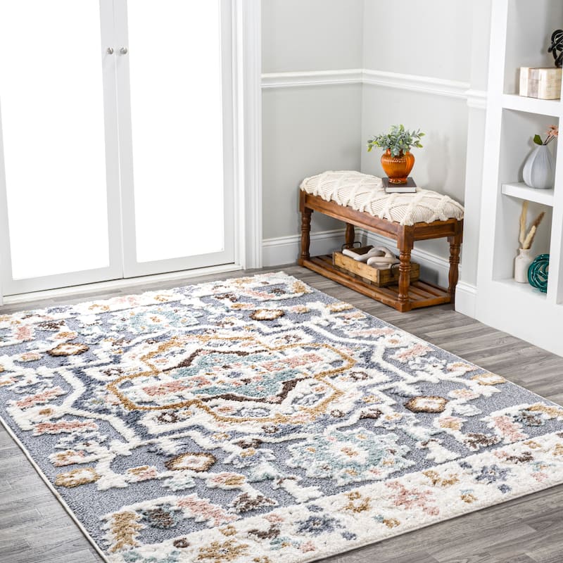 JONATHAN Y Giglio Contemporary Beach Strie' Striped Area Rug