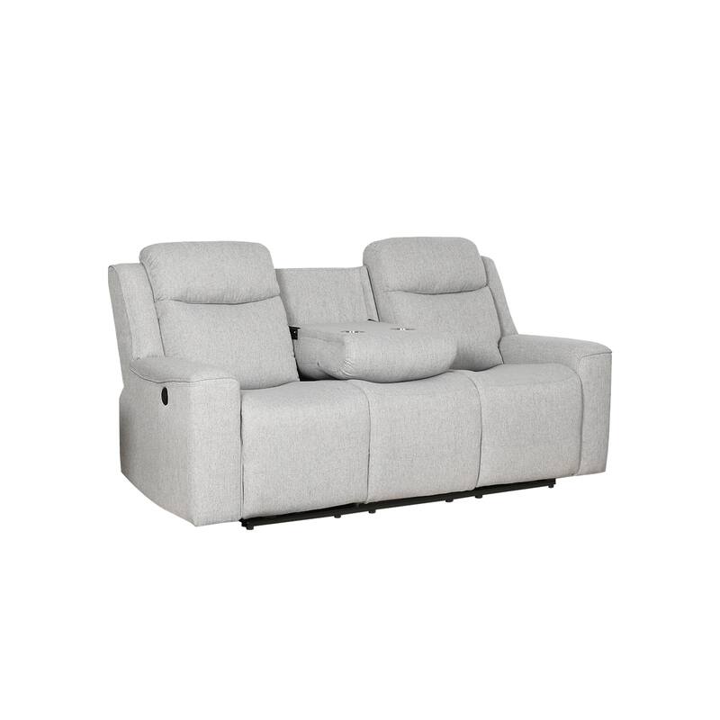 Amelia Collection Contemporary 2-Piece Upholstered Living Room Set