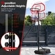 preview thumbnail 5 of 8, Costway Portable Basketball Hoop Stand Height Adjustable Goal System - See Details