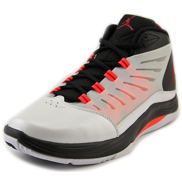 Jordan Prime Fly 2 Men Round Toe Leather White Basketball Shoe