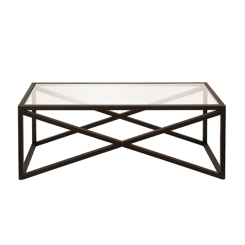 Calix 46" Wide Rectangular Coffee Table - 46" Wide
