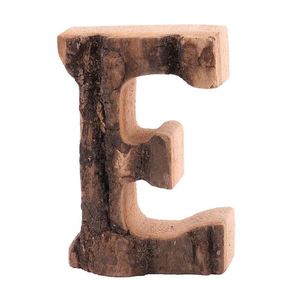Shop Family Street Wood E Shaped Retro Style Door Plate Letter