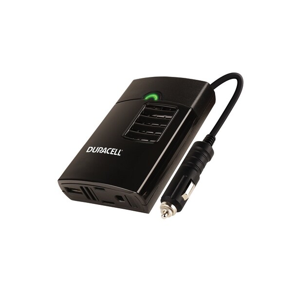 Duracell Drinvp150 150 Watt Portable Power Inverter - Black