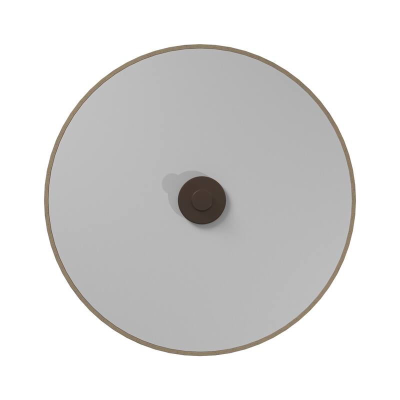 EVOLV Textile Classic 15-inch Dark Bronze Close-to-Ceiling Drum