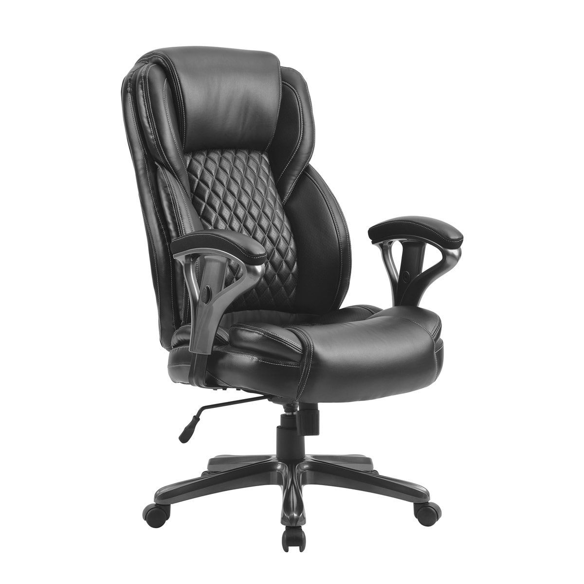 Shop Merax Big Tall Office High Back Managerial Chair Ergonomic Pu Leather Office Executive Chair For Home Office Racing Style On Sale Overstock 31887073