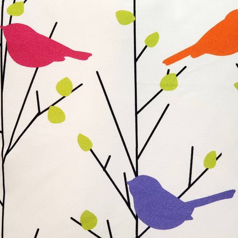 Pillow Decor Spring Birds 15x15 Decorative Pillow