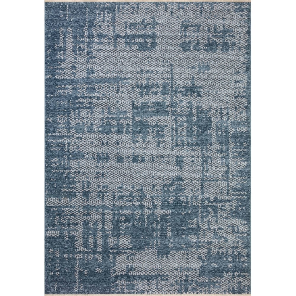 Alexander Home Rain Abstract Modern Area Rug