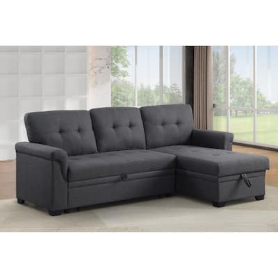 Modern Minimalist And Slightly Nest L - Shaped Lounger With Storage Space