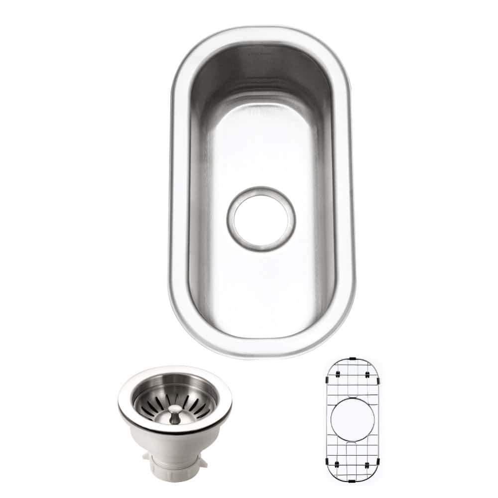 Houzer CS-1105-C Club 9-5/16" Undermount Single Basin Stainless Steel