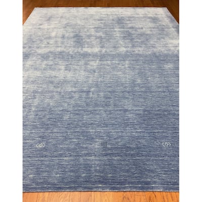 HERAT ORIENTAL Handmade One-of-a-Kind Gabbeh Wool Rug - 9' x 12'