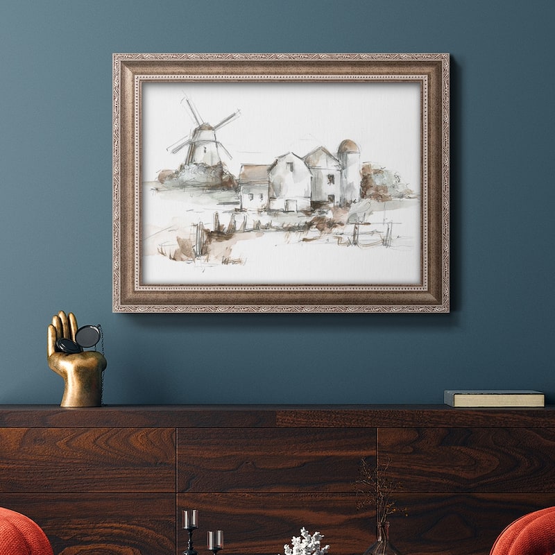 Old Mill Farm II Premium Framed Canvas- Ready to Hang