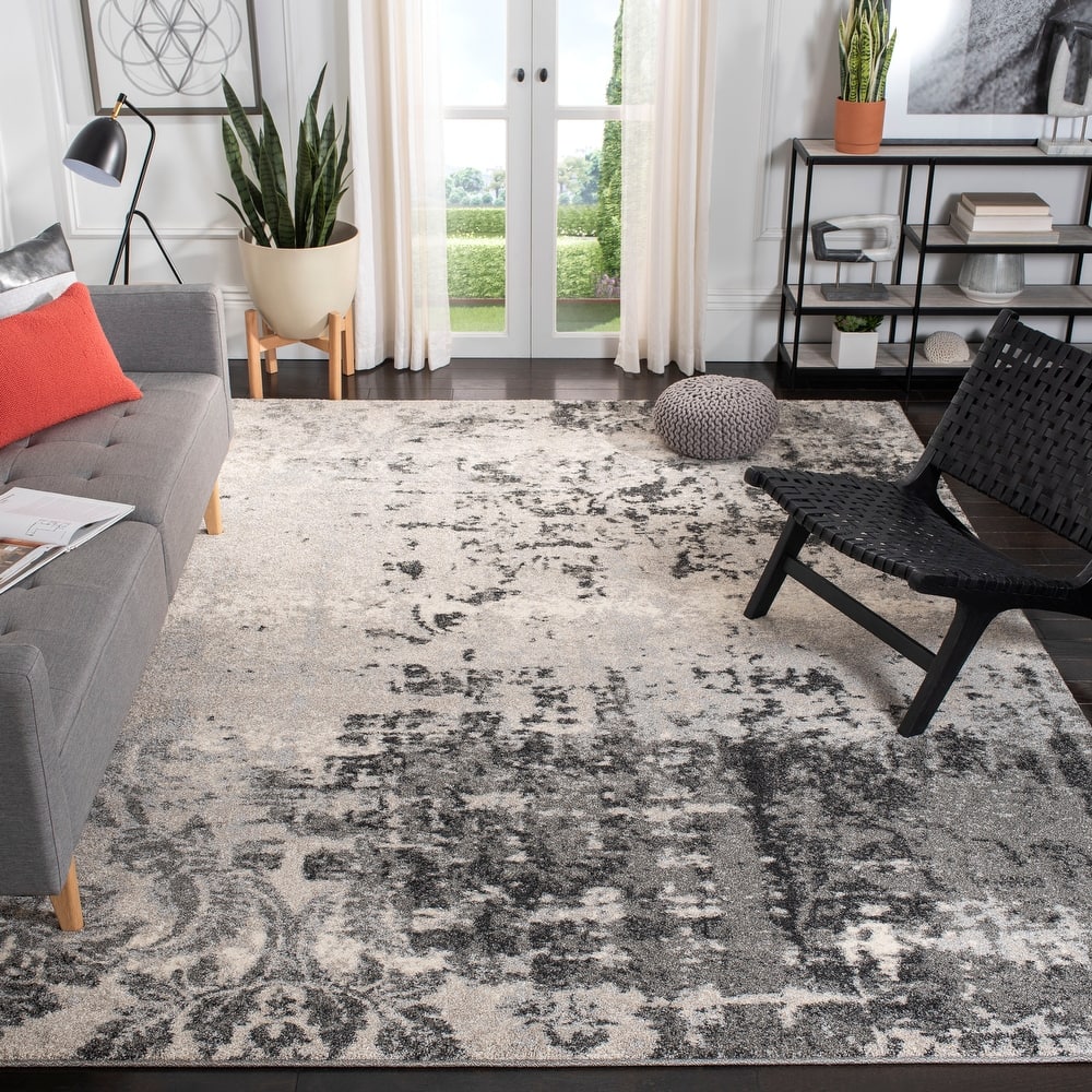 SAFAVIEH Retro Delle Distressed Modern Abstract Rug