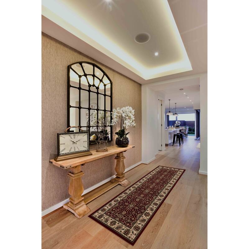 Izmir Collection Multicolor Floral/Botanical Area Rug