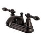 preview thumbnail 8 of 10, Kingston Brass American Classic 4 in. Centerset Bathroom Faucet Oil Rubbed Bronze