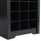 preview thumbnail 10 of 13, Multifunctional Shoe Cabinet Black Free Standing Tall Cabinet