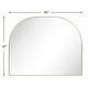 preview thumbnail 21 of 31, TEHOME Dezerae Large Arch Mirror for Mantel, 40'' W x 32'' H