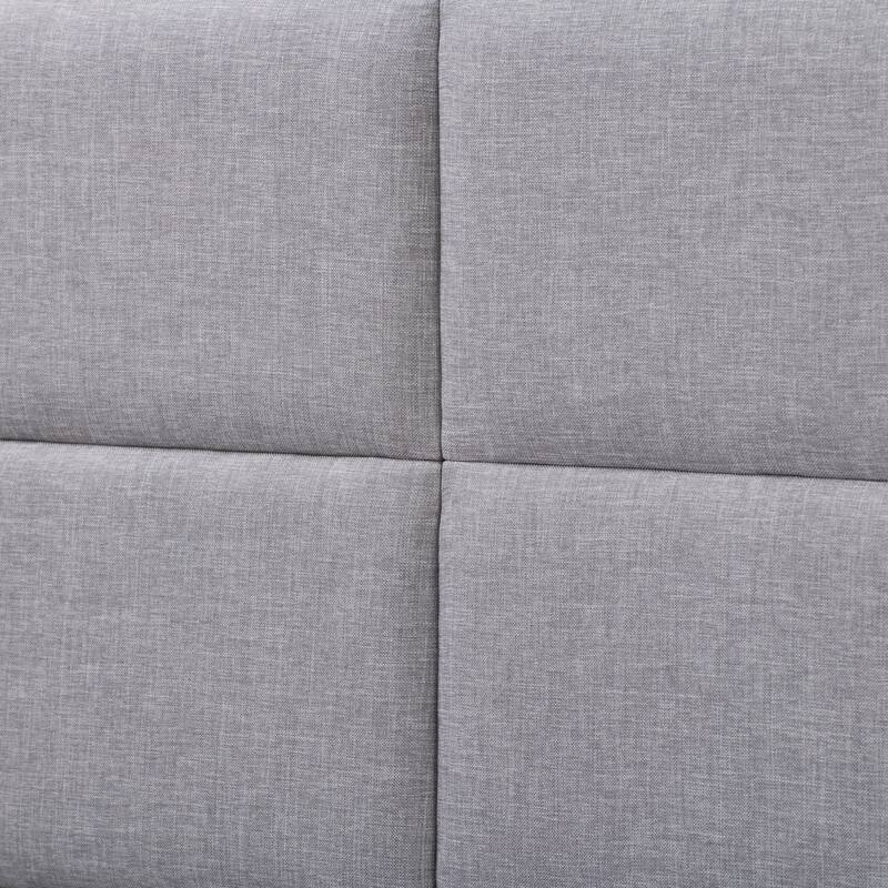 Bellevue Wide-Rectangle Panel Upholstered Bed Frame, Full