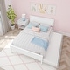 preview thumbnail 22 of 28, Max and Lily Full-Size Bed with Panel Headboard and Trundle