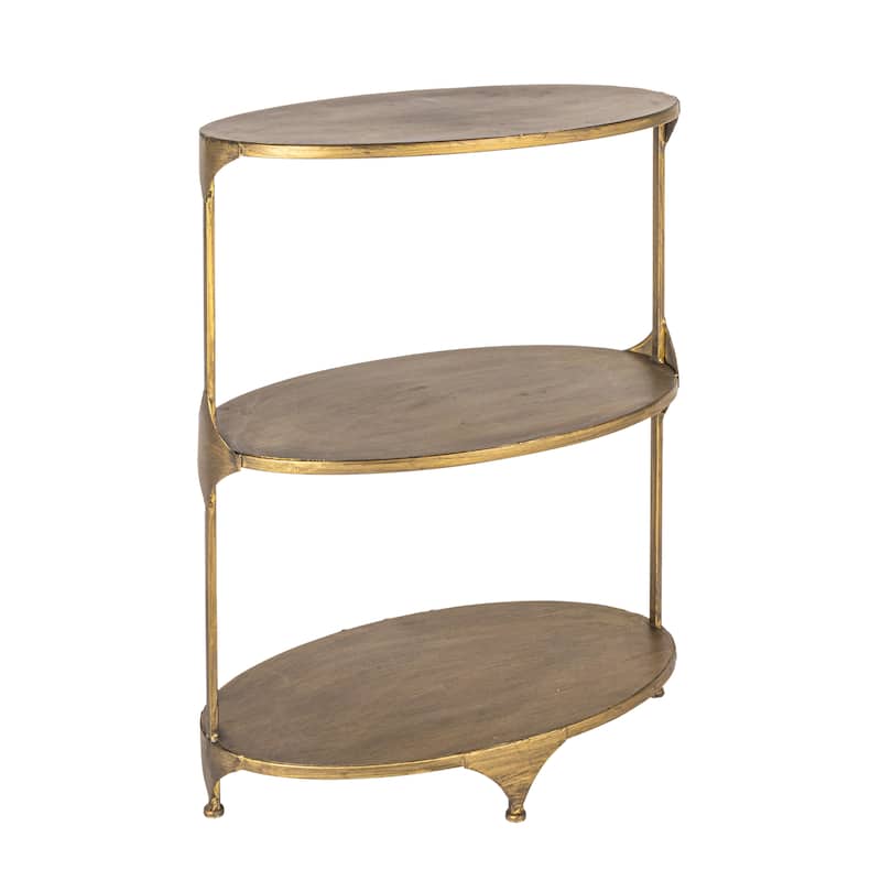 3-Tier Metal Storage Shelf