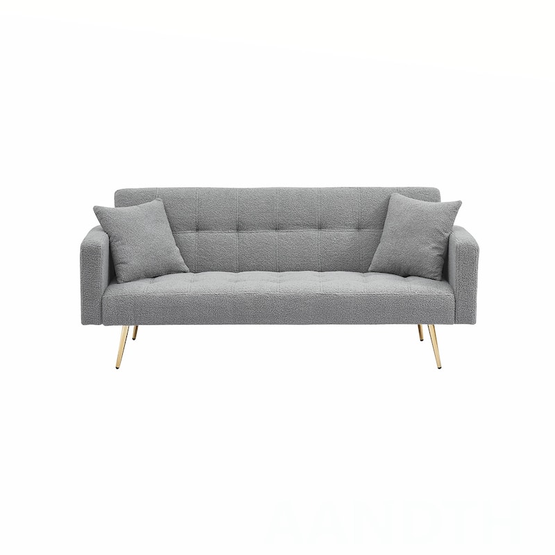 Teddy Sofa Bed With Two Pillows