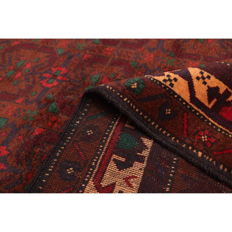 ECARPETGALLERY Hand-knotted Teimani Brown Wool Rug - 3'7 x 5'10