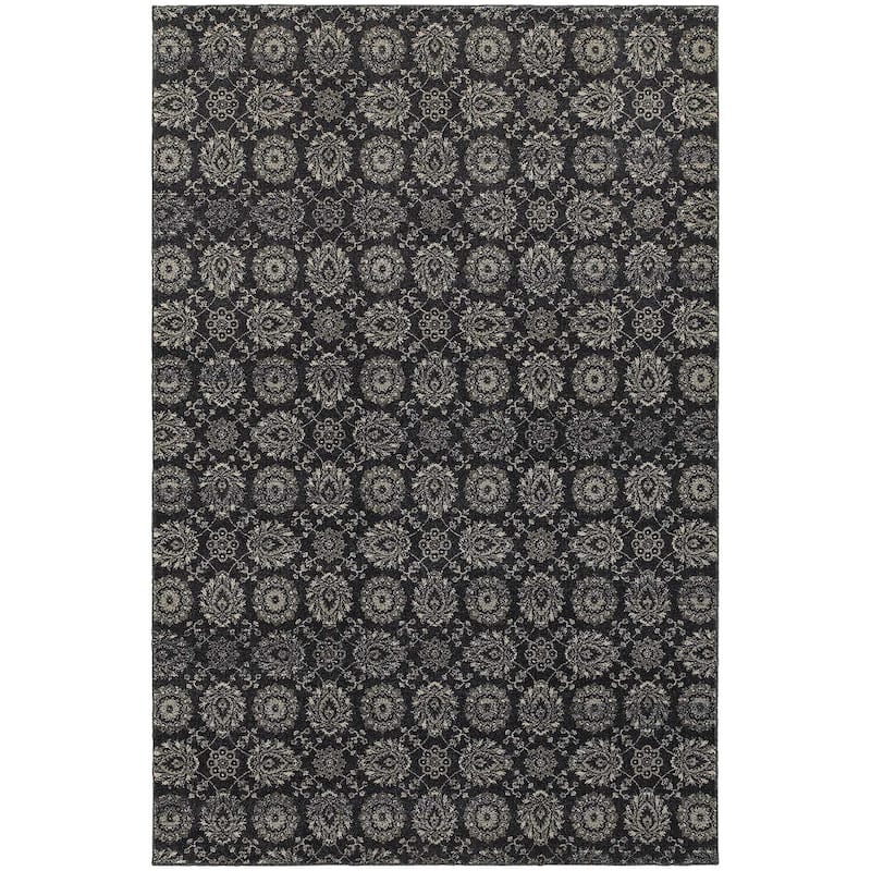 Style Haven Penn Floral Oriental Rug