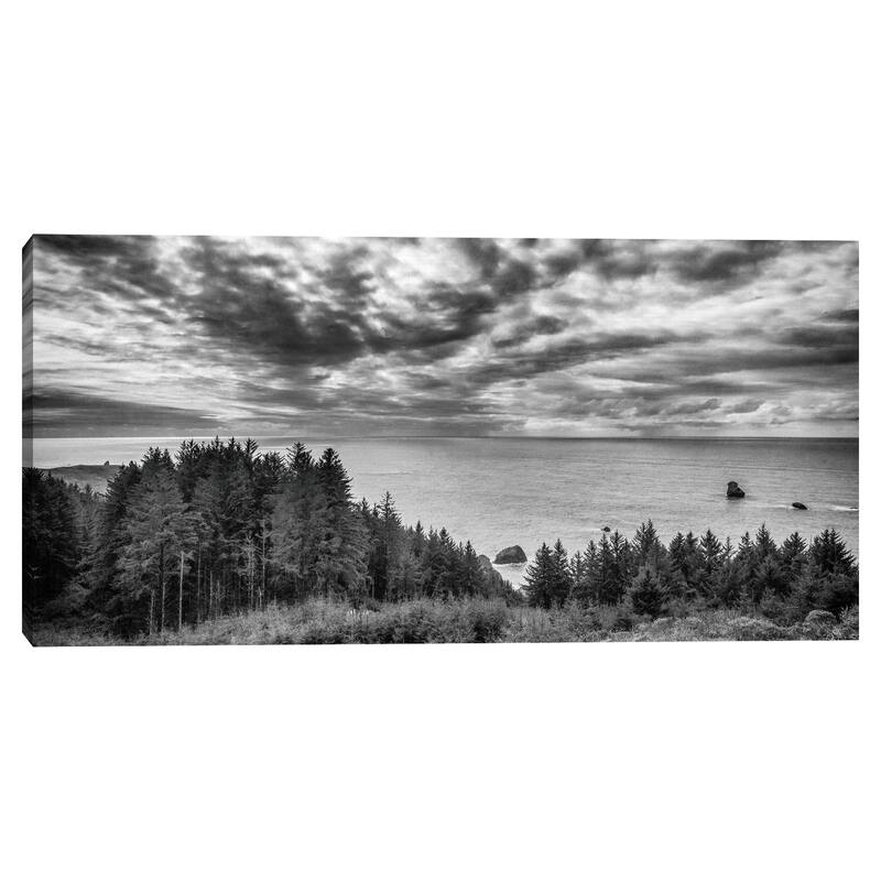 Fifty Shades of Black & White by Sossi Madzounian Canvas Art Print