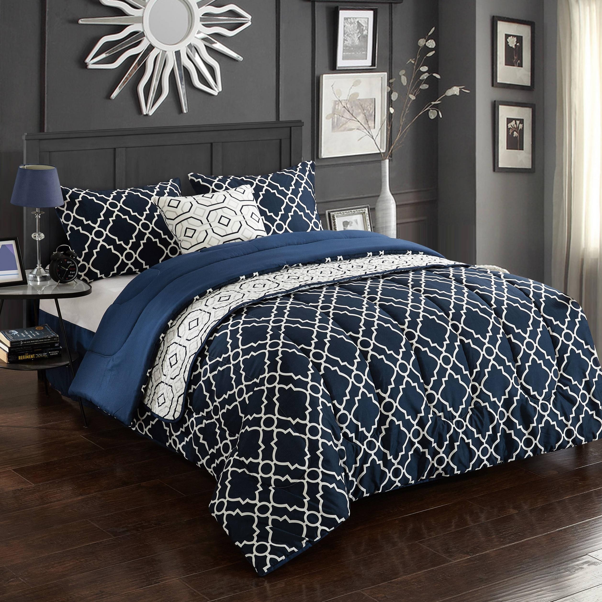 Shop Casa Geo 6 Piece Comforter Set Multiple Sizes Overstock 31634549