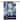 Merry Christmas and Snowflakes Blue and White House Flag 28" x 40" - 28" x 40"