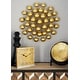 preview thumbnail 16 of 15, Gold Metal Starburst Wall Decor with Orb Detailing Gold