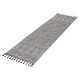 preview thumbnail 2 of 5, LOOM & LUXE Collection 2X8 White/Traditional Indoor/Outdoor Area Rug - 96" D x 26" W x 0.28" H