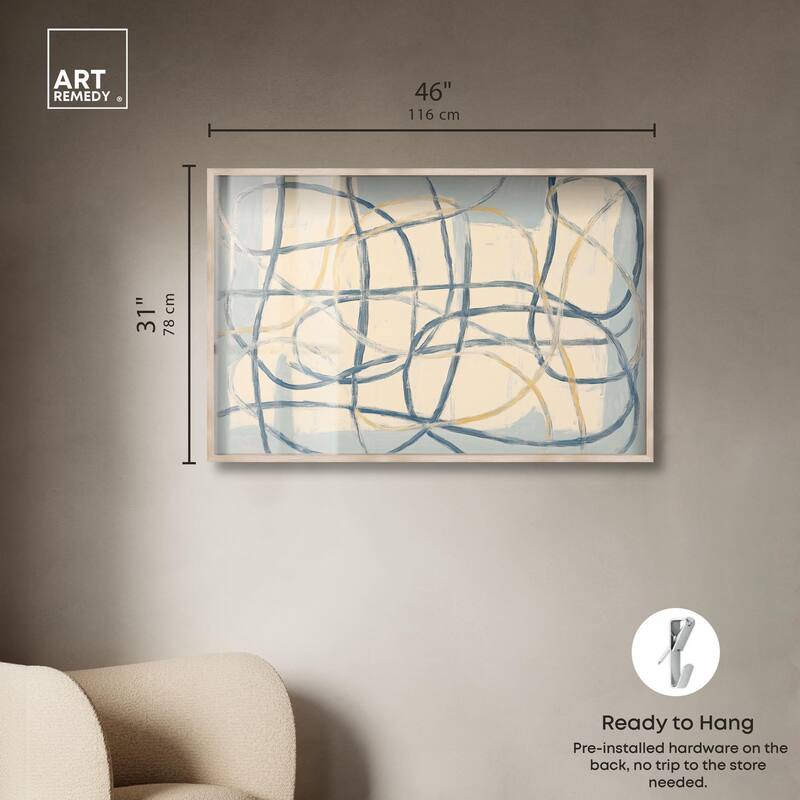 Unbroken Line I Shadowbox by Art Remedy