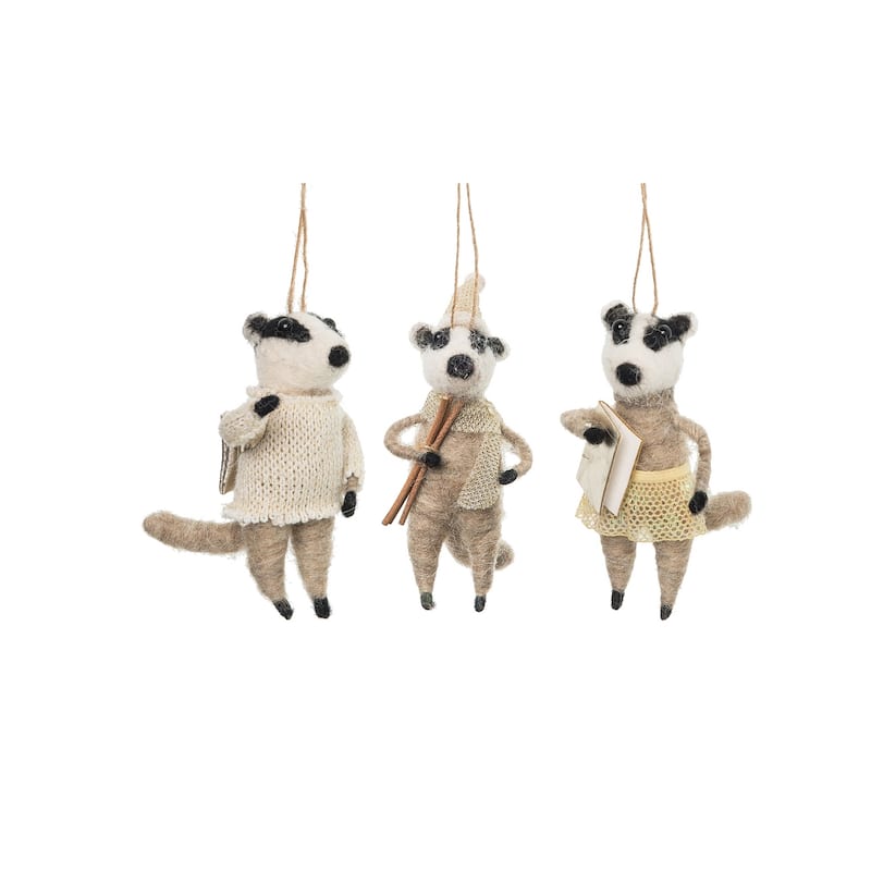 Backpacking Badgers, Set of 3