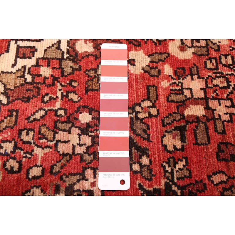 ECARPETGALLERY Hand-knotted Andelz Light Red Wool Rug - 2'11 x 9'5