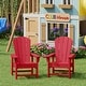 preview thumbnail 113 of 193, Laguna Kids Outdoor Poly Adirondack Chair (Set of 2) - N/A