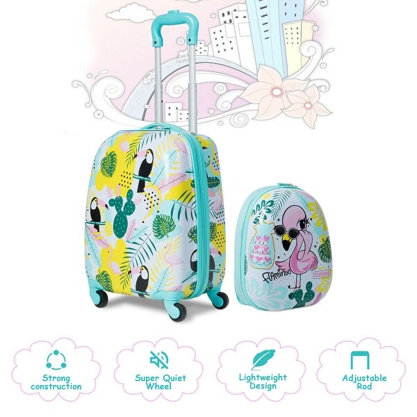 backpack and suitcase set