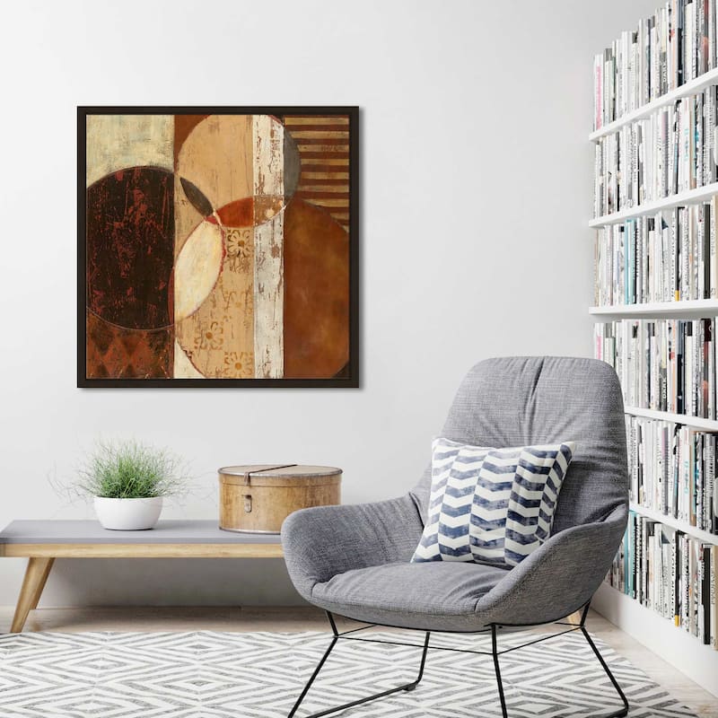 "Kaleidoscope II" by Carol Robinson Print on Floating Canvas