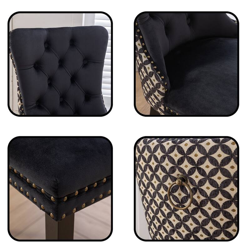 Classic Velvet Dining Chairs Set Of 2