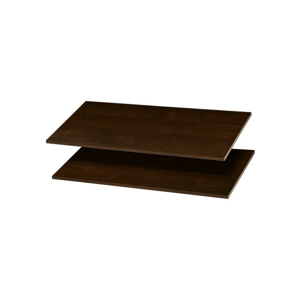 Easy Track RS1436 35" Shelves for Easy Track Closet System - 2 Pack